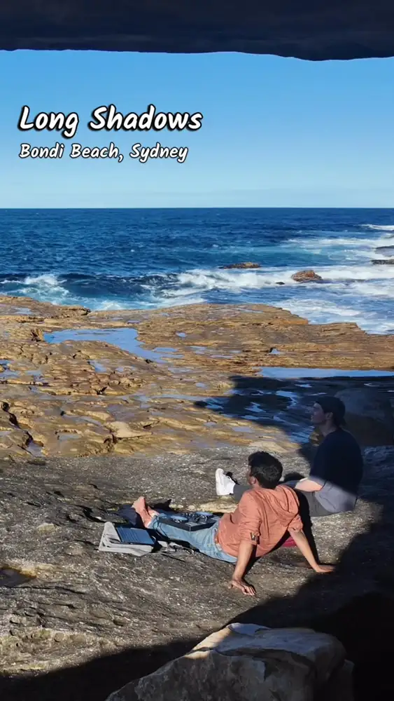 Long Shadows, recorded at Bondi Beach, Sydney